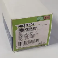 ALCO EMERSON EXPANSION VALVE HQ1066650ACFP GT5196-9 NEW OPEN BOX