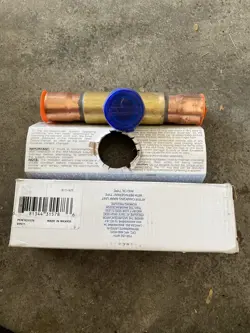 ONE (1) EMERSON AMI 1TT9 MOISTURE REFRIGERANT LIQUID INDICATOR. #C191