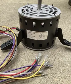*NEW* DUCANE/EMERSON 60L2101 FURNACE BLOWER MOTOR 115V 1/3HP 5A 1PH 1075RPM 4SPD