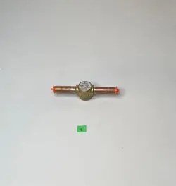 EMERSON HMI 1TT5 HERMETIC LIQUID MOISTURE INDICATOR SIGHT GLASS 5/8