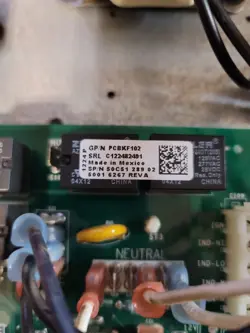 GOODMAN EMERSON PCBKF102  2 STAGE FURNACE CONTROL BOARD 50C51-289-02