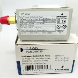 NEW EMERSON PS1-A3A PRESSURE SWITCH PS1A3A