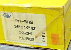 PM-5AS EMERSON 3/8” X ½” PULSE MODULATING VALVE NOS X-26728-6 NOS [A10]