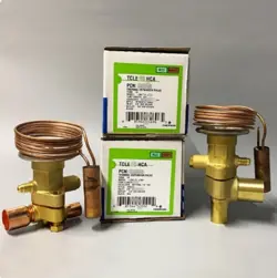 1PC EMERSON TCLE 12 HCA THERMAL EXPANSION VALVE STRAIGHT THROUGH BASE R22/R407C