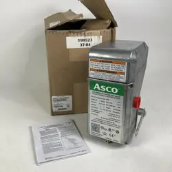 NEW EMERSON ASCO 159 SERIES MOTORIZED ACTUATED GAS VALVE P159A120X1X13F0