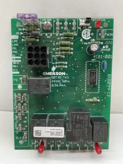 EMERSON 50T35-730 USED WORKING FURNACE CONTROL BOARD B18099-13