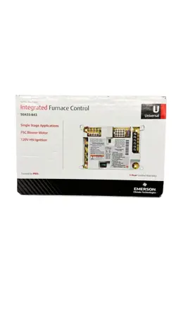 WHITE-RODGERS / EMERSON 50A55-843 UNIVERSAL INTEGRATED FURNACE CONTROL BOARD