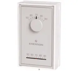 EMERSON 1E30N-910 MERCURY FREE MECHANICAL THERMOSTAT CLASSIC WHITE