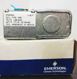 EMERSON AMG 057343 DUAL VOLTAGE SOLENOID COIL 120V@50-60HZ, 240V@50-60HZ