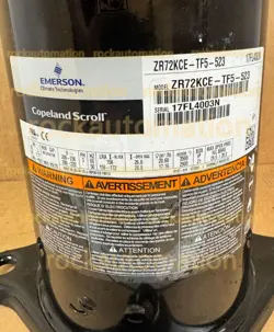 SCROLL COMPRESSOR ZR72KCE-TF5-523