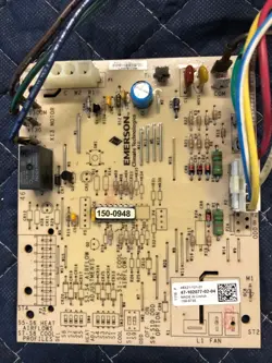 EMERSON 48X21-101-01 AIR HANDLER CONTROL BOARD USED RHEEM