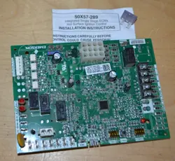 50X57-289-01 - OEM UPGRADED FURNACE CONTROL CIRCUIT BOARD REPLACES EMERSON ~ (K)