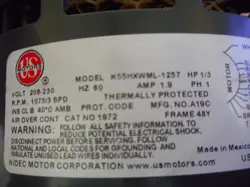 K55HXWML-1257 FURNACE