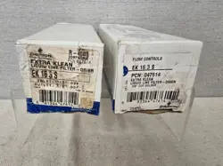 LOT OF 2 EMERSON LIQUID LINE FILTER DRIER, COMPACTED BEAD EK163S - 3/8