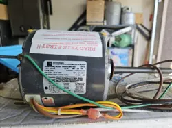 MOTOR NEVER INSTALLED
