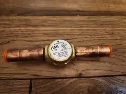 NEW EMERSON HMI 1TT5 LIQUID LINE MOISTURE INDICATOR HVAC REFRIGERANT SIGHT GLASS