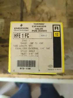 EMERSON HFE1FC TXV