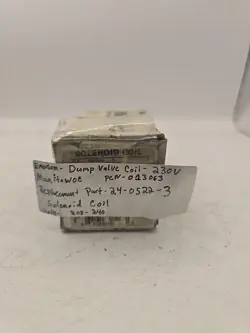 EMERSON 24-0522-3 DUMP VALVE COIL
