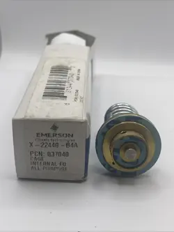 OEM EMERSON FLOW CONTROLS VALVE X-22440-B4A PCN 037040 NSN 4820-00-036-3747