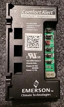 OEM EMERSON COMFORT ALERT 543-0033-02 CONTROL BOARD HVAC USA SELLER FREE...