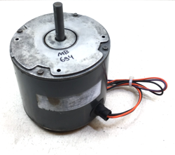 EMERSON K55HXLTD-0249 CONDENSER MOTOR 100483-05 1/4HP 230V 825 RPM USED #MB694B