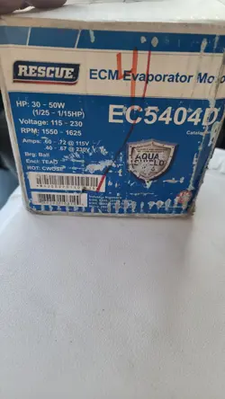 EMERSON NIDEC EC54054 FAN MOTOR