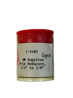 (6 PCS) MILLIPORE SUPELCO SUPELTEX M-2A REDUCER FERRULES 1/4” TO 1/8” 22485