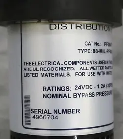 DISTRIBUTION PUMP 88-MIL-PF08471