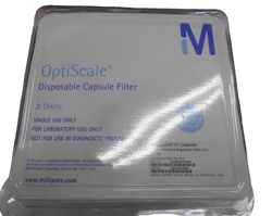 MILLIPORE OPTISCALE 47 CAPSULE FILTER DISPOSABLE PKG OF 3 FILTERS