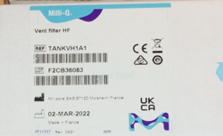 ※ FACTORY SEALED NEW ※ MILLI-Q ~ MILLIPORE SIGMA TANKVH1A1 VENT FILTER HF IQ/IX