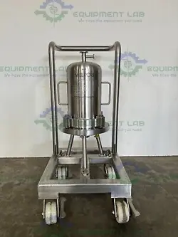 MILLIPORE CES9310 STAINLESS STEEL 3 CARTRIDGE FILTER HOUSING 150 PSIG  AT 300°F.
