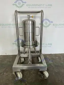MILLIPORE CES9309 STAINLESS STEEL 3 CARTRIDGE FILTER HOUSING 150 PSIG  AT 300°F.