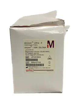 (24/PK) MILLIPORE AMICON ULTRA-4 CENTRIFUGAL FILTER UNITS 100KDA MWCO UFC810024