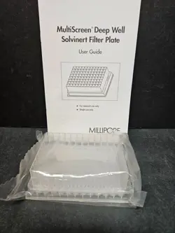 MILLIPORE FILTER MICROPLATE 96 WELL 0.45 UM DEEP WELL SOLVINERT 10 FILTER PLATES