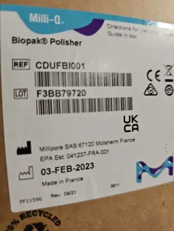 MILLIPORE BIOPAK CDUFBI001