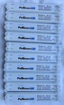 10 USED MILLIPORE PELLICON CASSETTE XL FILTERS