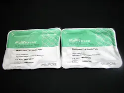 6 MILLIPORE MULTISCREEN-IP STERILE PLATE 0.45UM 96WELL FILTRATION PLATES #4510