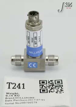 T241 MILLIPORE SPAN TRANSDUCER W/O CABLE, 250PSIA NTT 205
