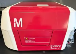 MILLIPORE GUAVA EASYCYTE 8HT FLOW CYTOMETER- GREAT CONDITION, COMES W/SYSTEM+DYE