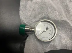 QTY OF 4 ALL INCLUDED MILLIPORE B26524 ANALOG SANITARY GAUGE 0-60 PSI 0-4 BAR