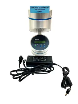 EMD MILLIPORE MAS-100 PORTABLE MICROBIAL AIR SAMPLER W/ HEAD POWER SUPPLY (10489