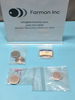 LOT OF 5 MILLIPORE XX4504704 FILTER SUPPORT, 181305