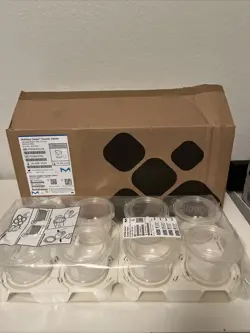 24 MILLIPORE MILLIFLEX 100 ML FILTER FUNNELS MMHAWG124 0.45 UM WHITE GRIDDED