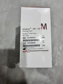 ULTRAFREE MILLIPORE MC-SV DURAPORE PVDF 5.0 MICRON CENTRIFUGAL FILTERS UFC30SV00