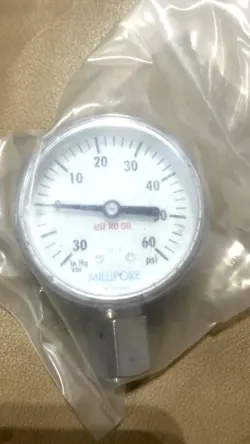 MILLIPORE 0-60 PSI GAUGE