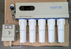 MILLIPORE MILLI-Q WATER PURIFICATION SYSTEM, MILLIPORE CORP. 10477-C