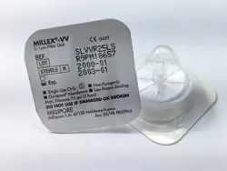 SLVVR25LS MILLIPORE MILLEX-VV FILTER UNIT 0.1μM 25MM PVDF EXPIRED 2003-01 QTY 37