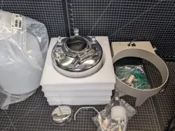 BD LSR II CYTOMETER SHEATH TANK PRESSURE DISPENSING VESSEL MILLIPORE ALLOY