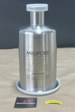 NEW SURPLUS MILLIPORE CES7108 STAINLESS STEEL FILTER HOUSING 150PSIG@250°F 4X1.5