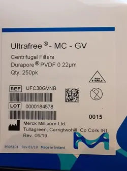 MILLIPORE ULTRAFREE 0.22µM STERILE CENTRIFUGAL FILTER (250) UFC30GV0S